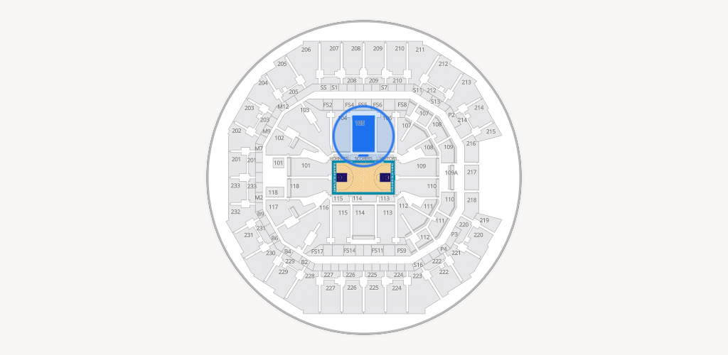 Spectrum Center - Charlotte Seating Chart