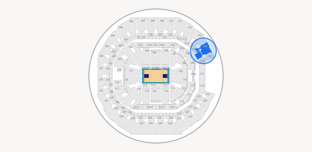 Spectrum Center - Charlotte Seating Chart