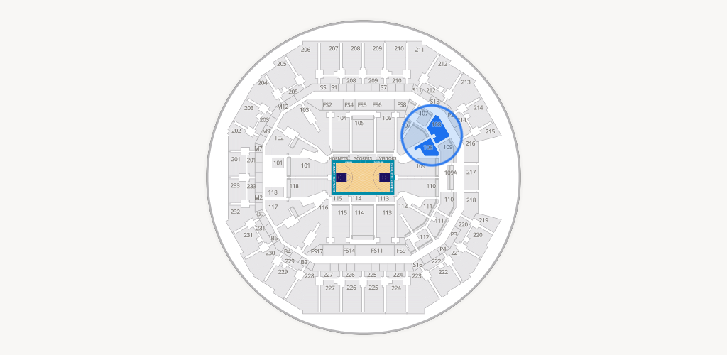 Spectrum Center - Charlotte Seating Chart