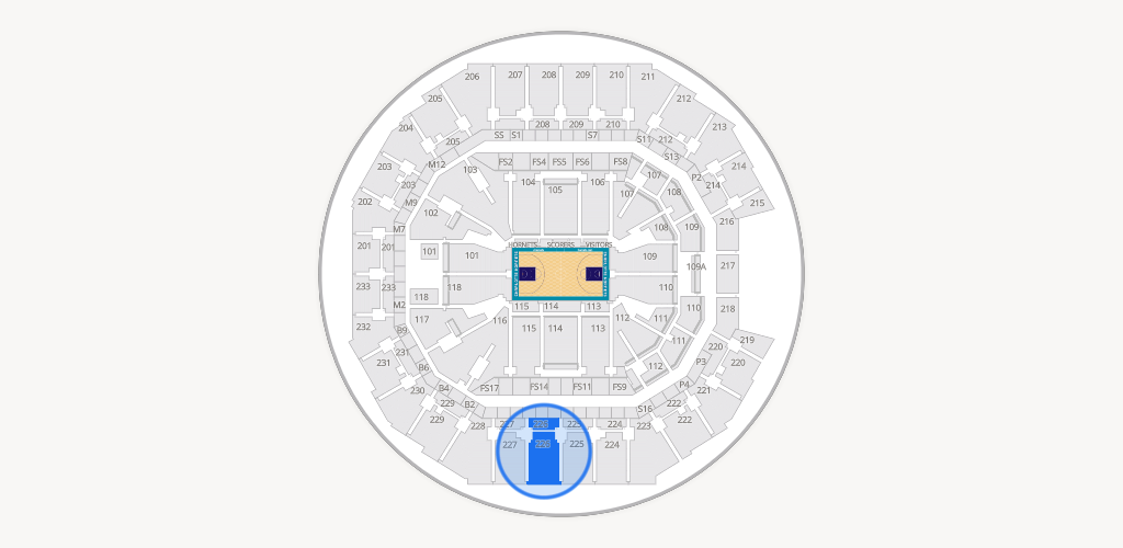 Spectrum Center - Charlotte Seating Chart