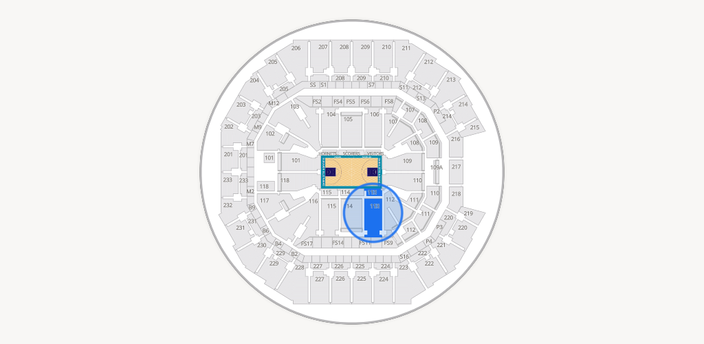 Spectrum Center - Charlotte Seating Chart