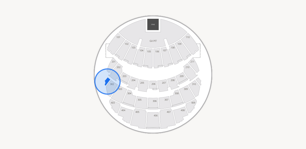 Sphere Seating Chart