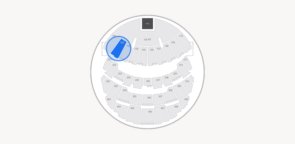 Sphere Seating Chart