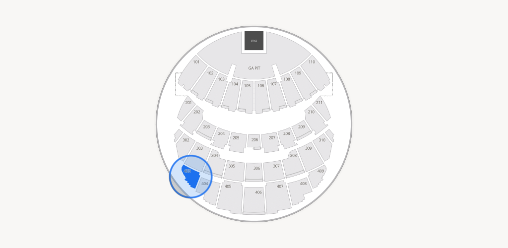 Sphere Seating Chart