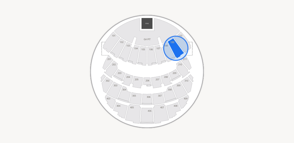 Sphere Seating Chart