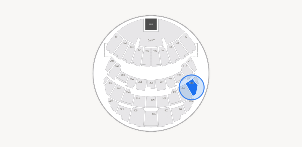 Sphere Seating Chart
