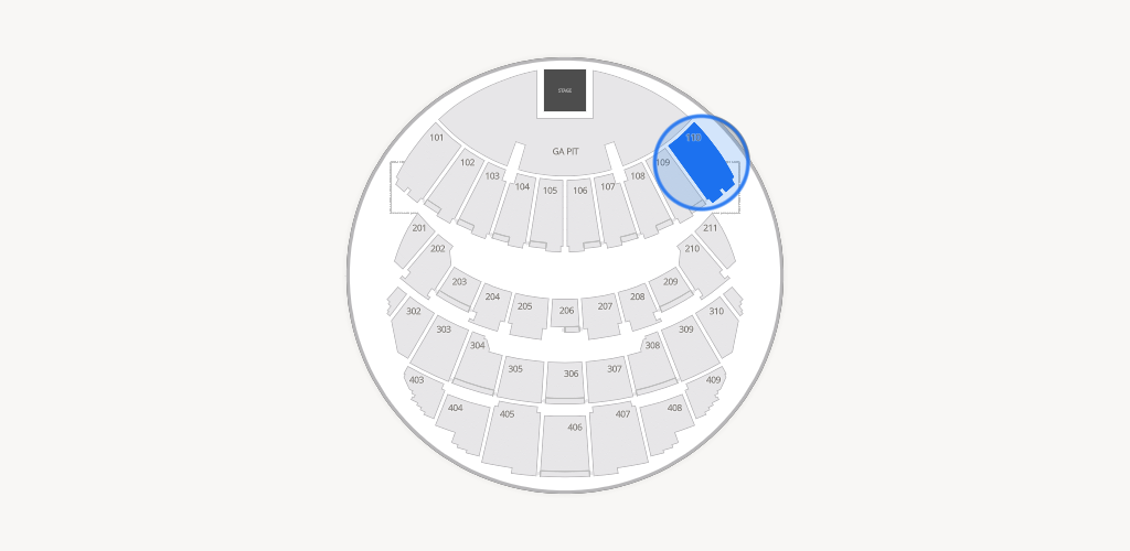 Sphere Seating Chart