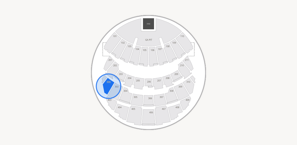 Sphere Seating Chart