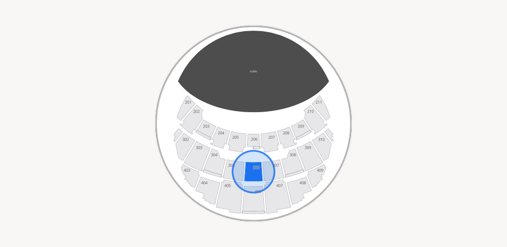 Sphere Seating Chart