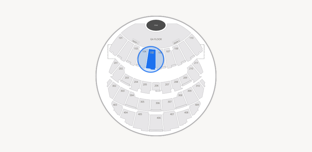 Sphere Seating Chart