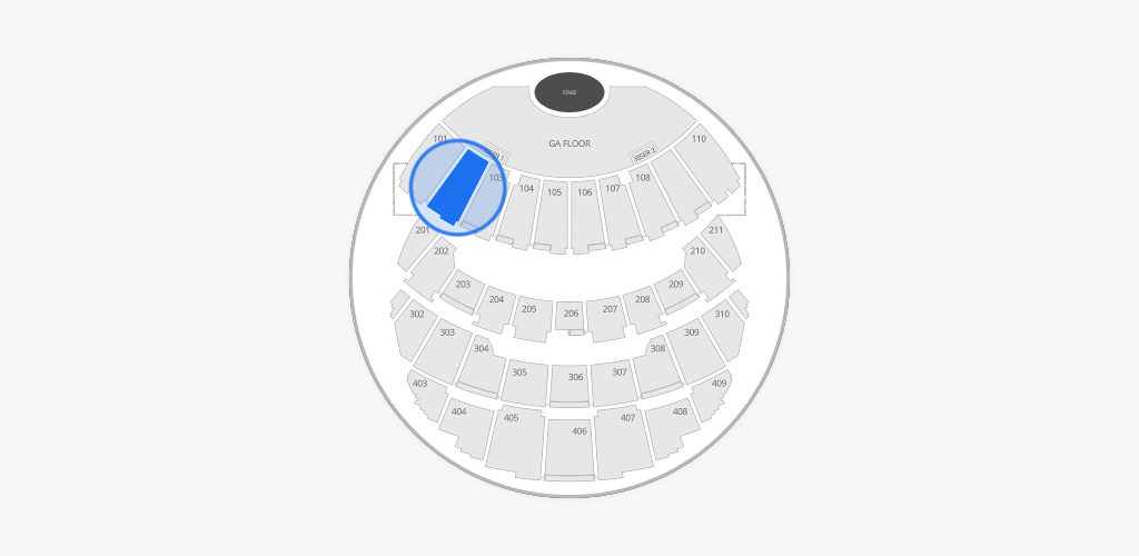 Sphere Seating Chart