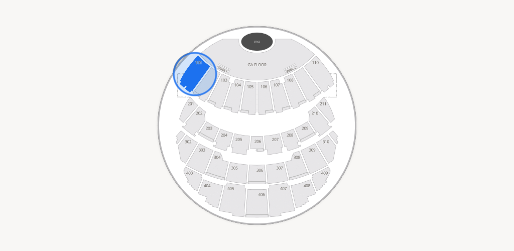 Sphere Seating Chart