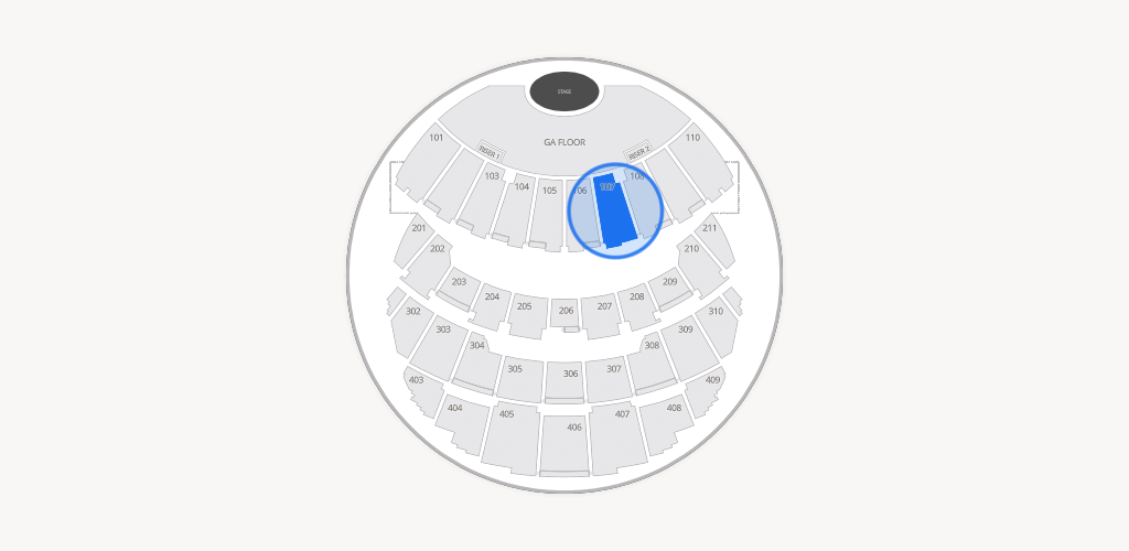 Sphere Seating Chart