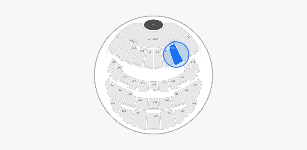 Sphere Seating Chart