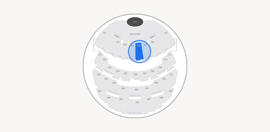Sphere Seating Chart