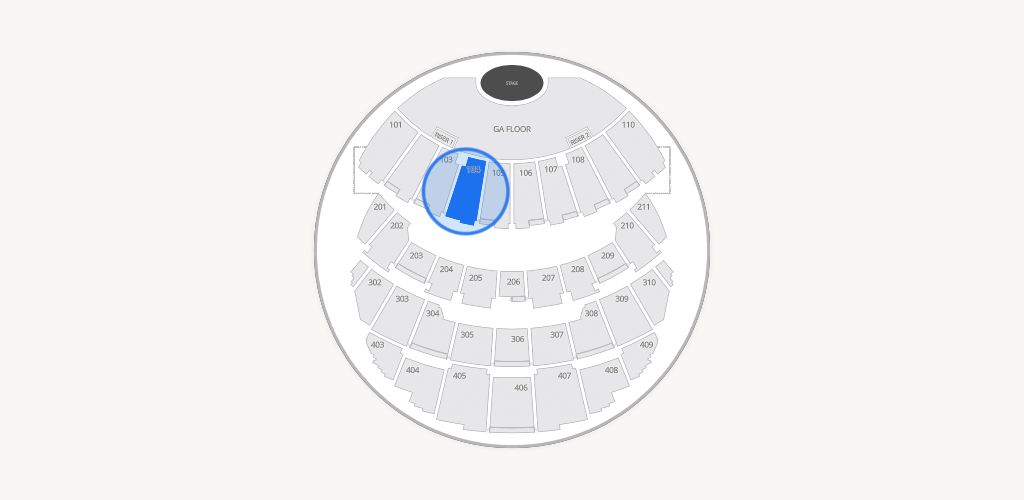 Sphere Seating Chart