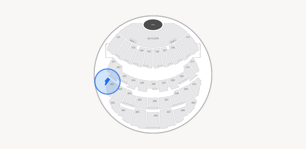 Sphere Seating Chart