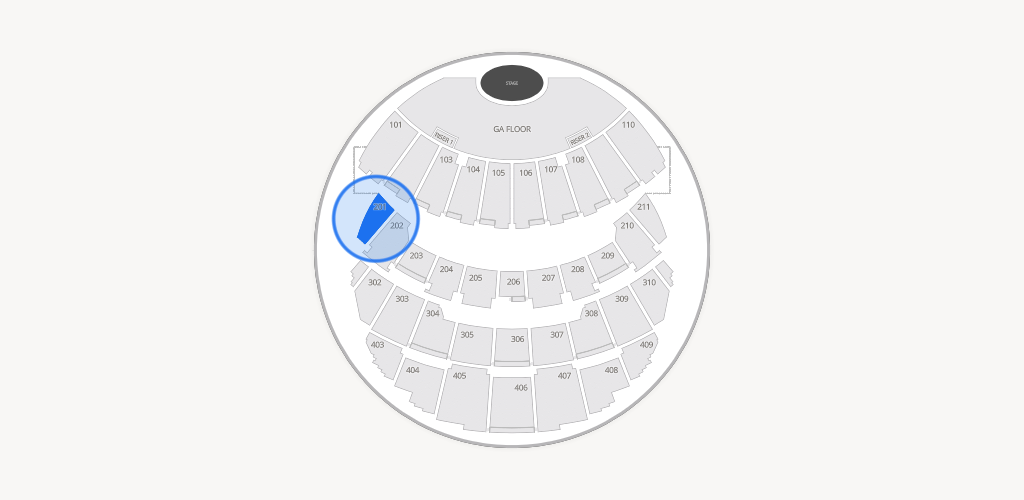 Sphere Seating Chart