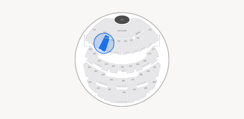 Sphere Seating Chart