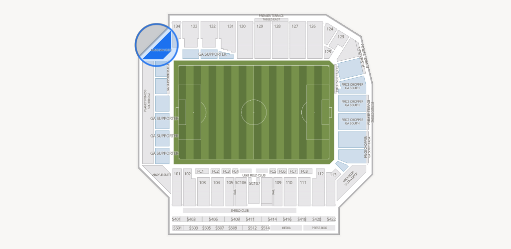 Sporting Park Seating Chart