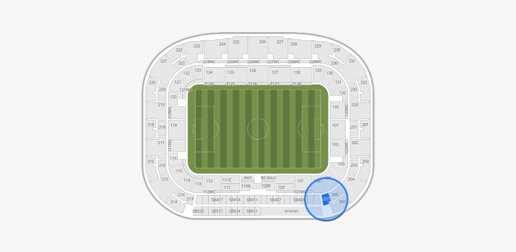 Sports Illustrated Stadium Seating Chart