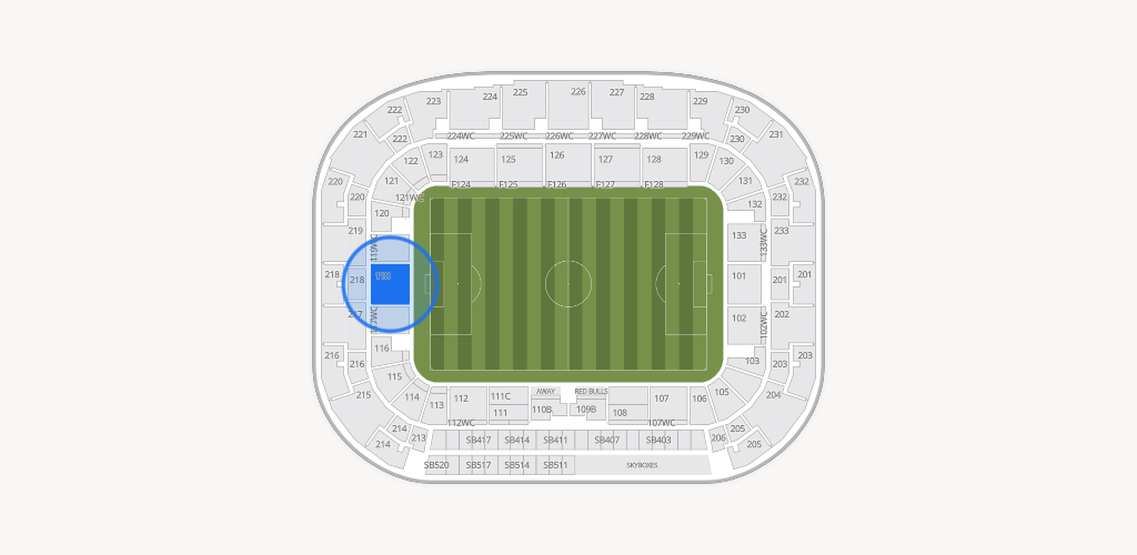 Sports Illustrated Stadium Seating Chart