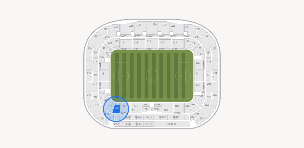 Sports Illustrated Stadium Seating Chart