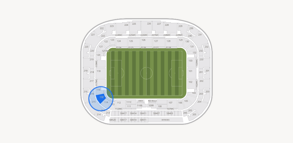 Sports Illustrated Stadium Seating Chart