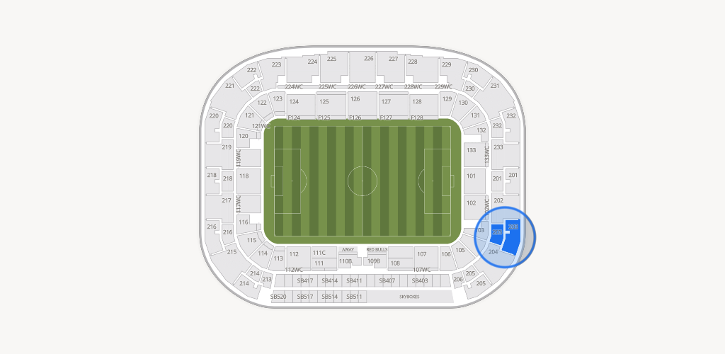 Sports Illustrated Stadium Seating Chart