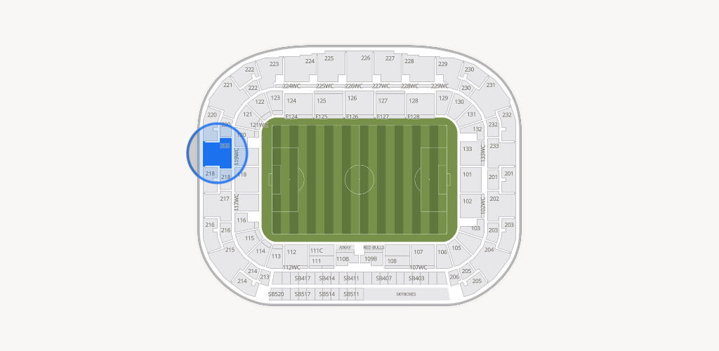 Sports Illustrated Stadium Seating Chart