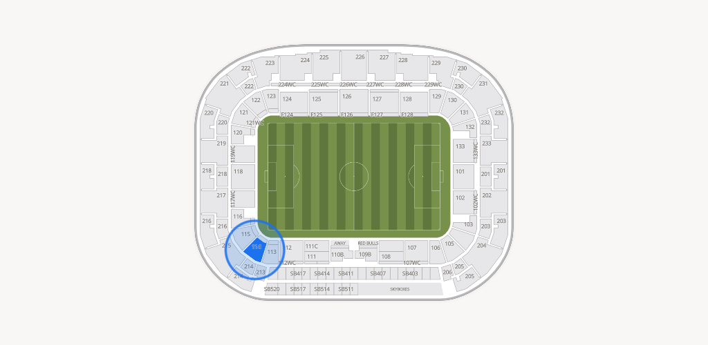Sports Illustrated Stadium Seating Chart
