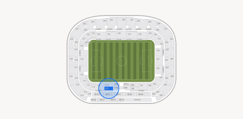 Sports Illustrated Stadium Seating Chart