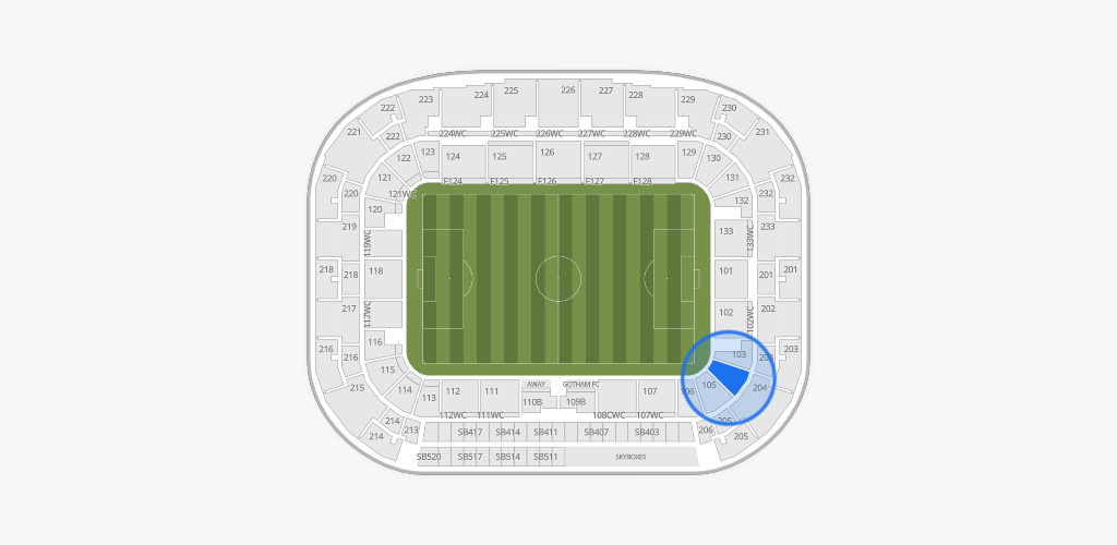 Sports Illustrated Stadium Seating Chart