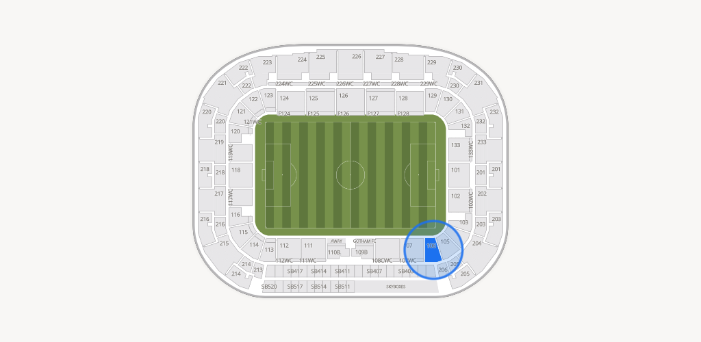 Sports Illustrated Stadium Seating Chart