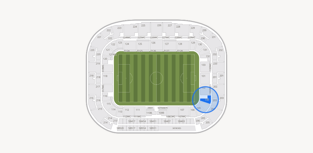 Sports Illustrated Stadium Seating Chart