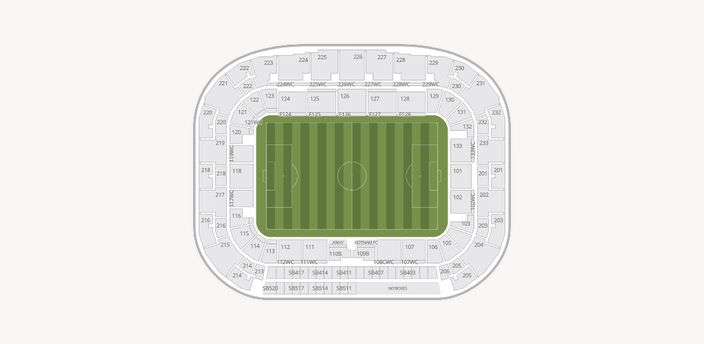Sports Illustrated Stadium Seating Chart