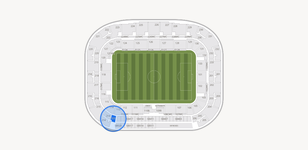 Sports Illustrated Stadium Seating Chart