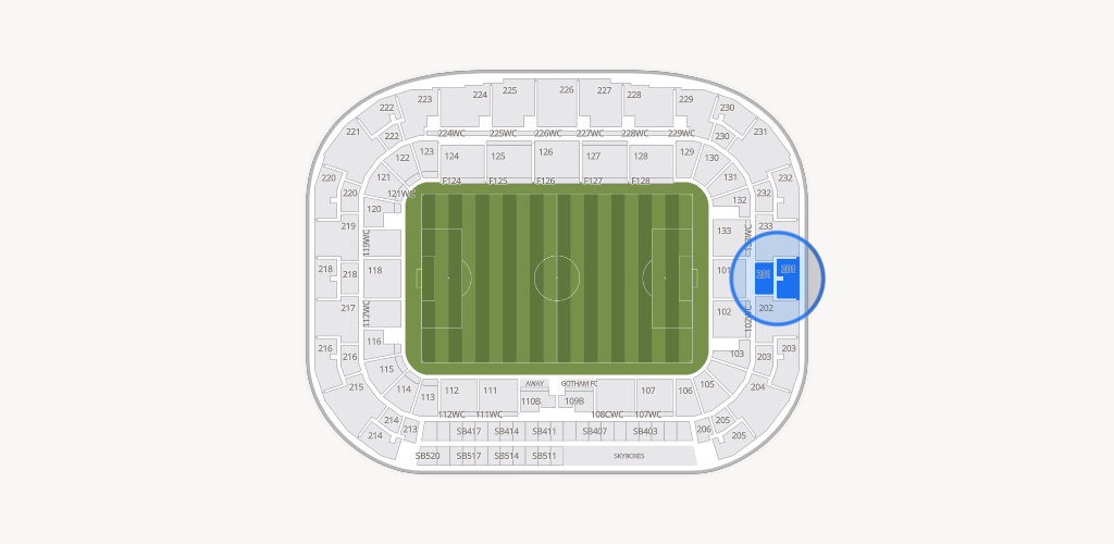 Sports Illustrated Stadium Seating Chart