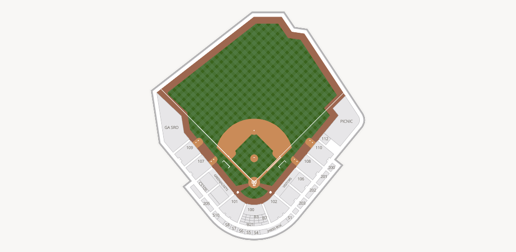 SRP Park Seating Chart