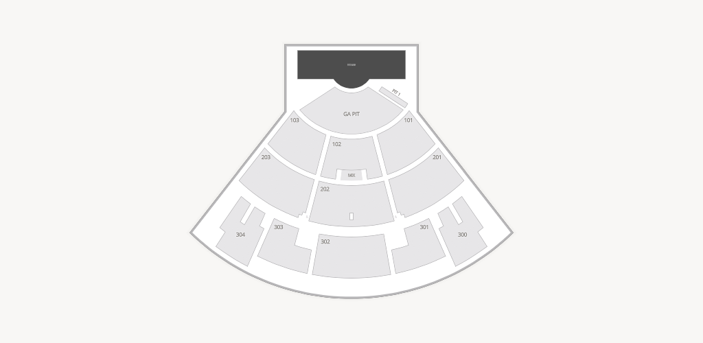 St. Augustine Amphitheatre Seating Chart