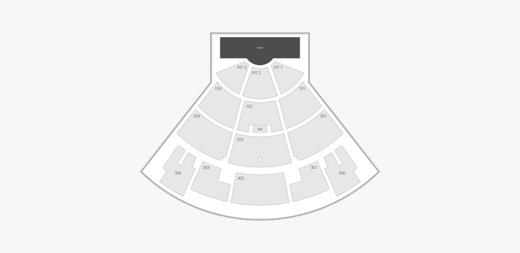 St. Augustine Amphitheatre Seating Chart