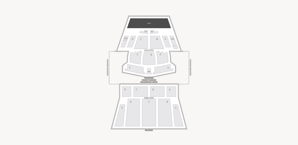 St. George Theatre Seating Chart