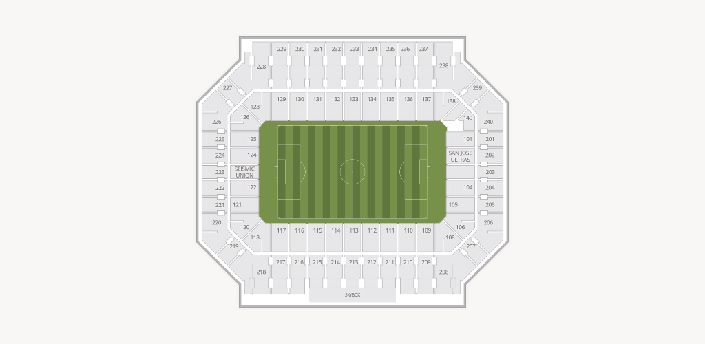 Stanford Stadium Seating Chart