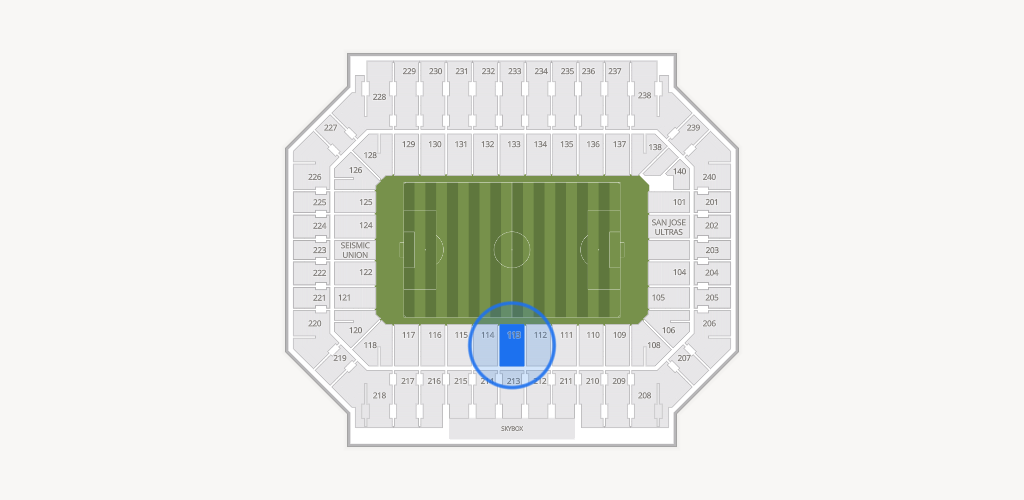 Stanford Stadium Seating Chart