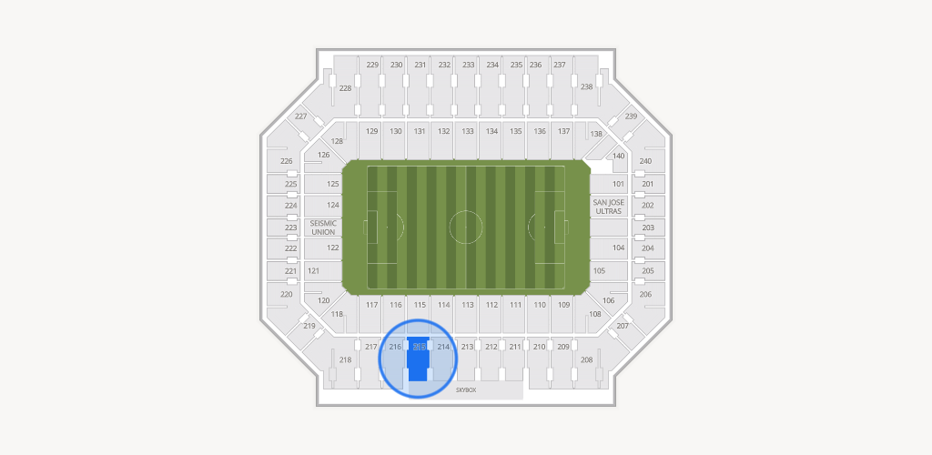 Stanford Stadium Seating Chart