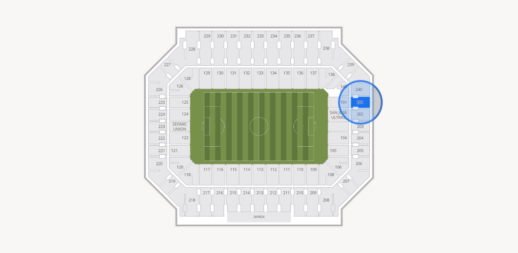 Stanford Stadium Seating Chart