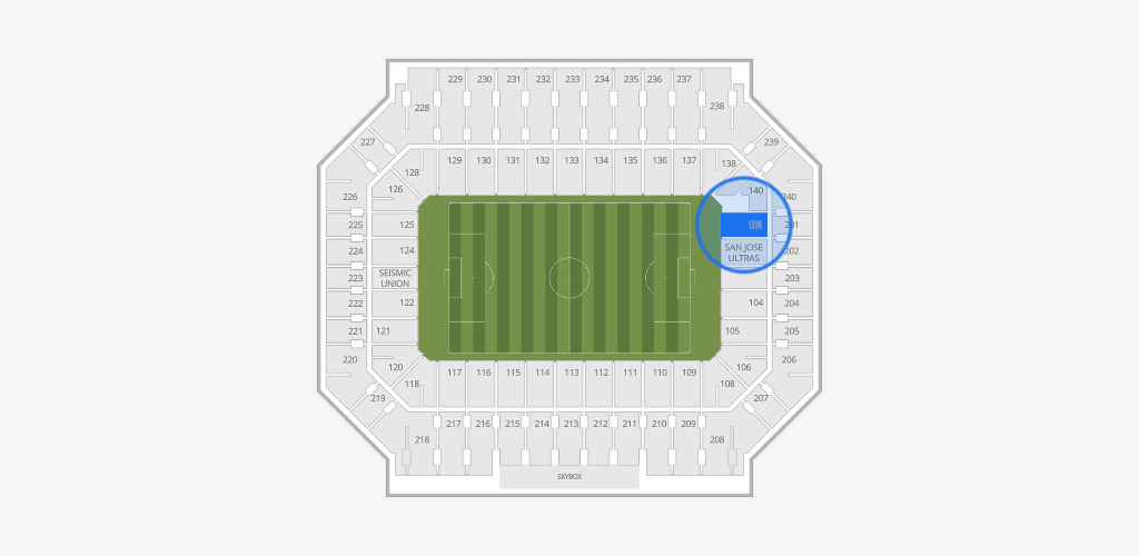 Stanford Stadium Seating Chart