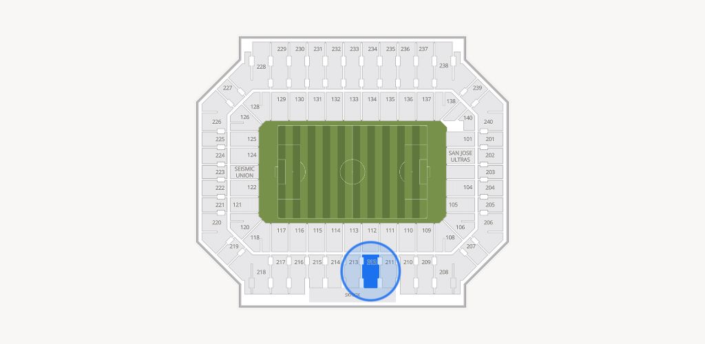 Stanford Stadium Seating Chart