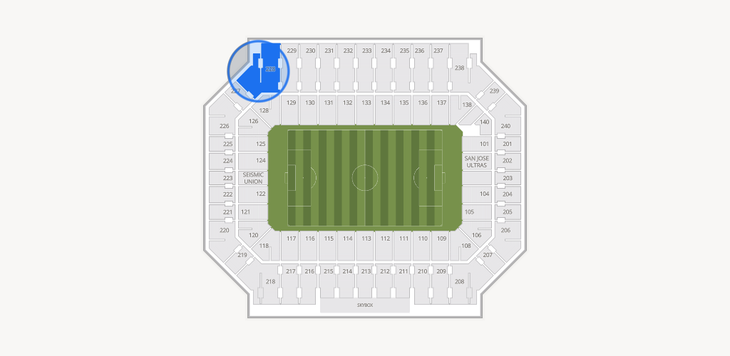 Stanford Stadium Seating Chart