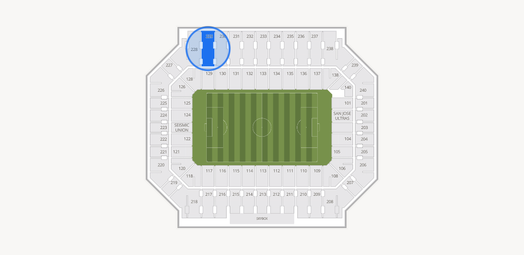 Stanford Stadium Seating Chart